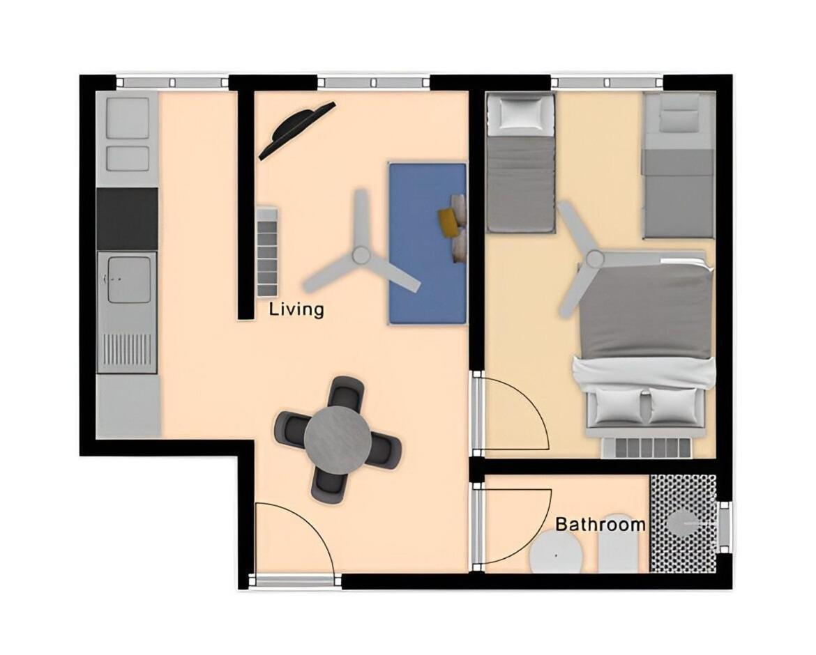 אובטובה Condominio Asturias מראה חיצוני תמונה